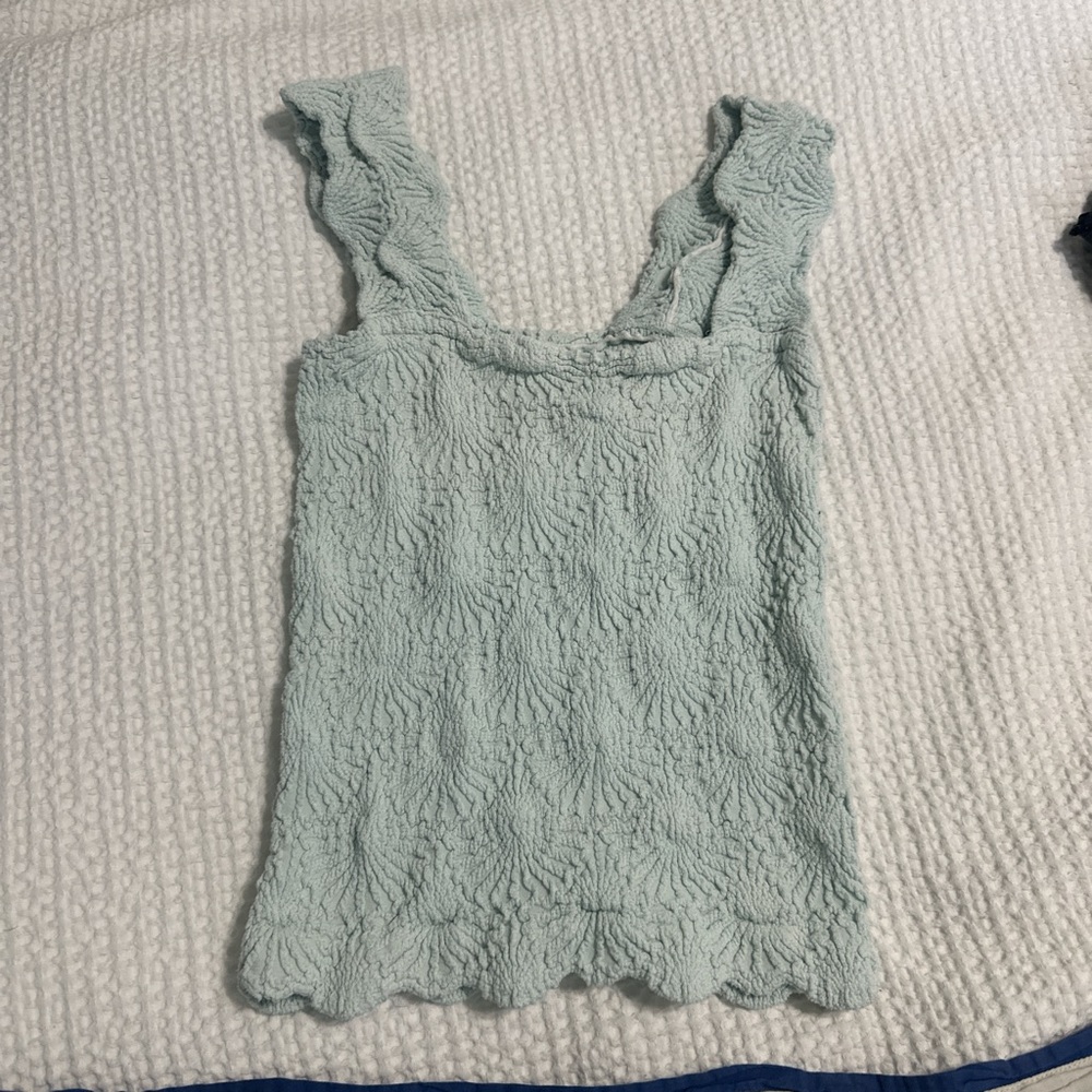 Free People Love letter tank